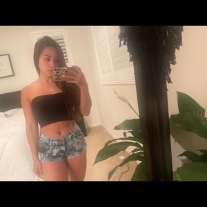 Docefit Mini Denim Shorts